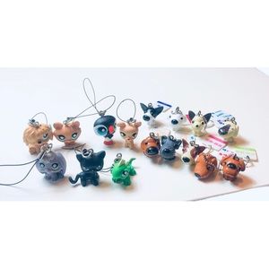 [LITTLEST PET SHOP] Set of 16 Pet Charms